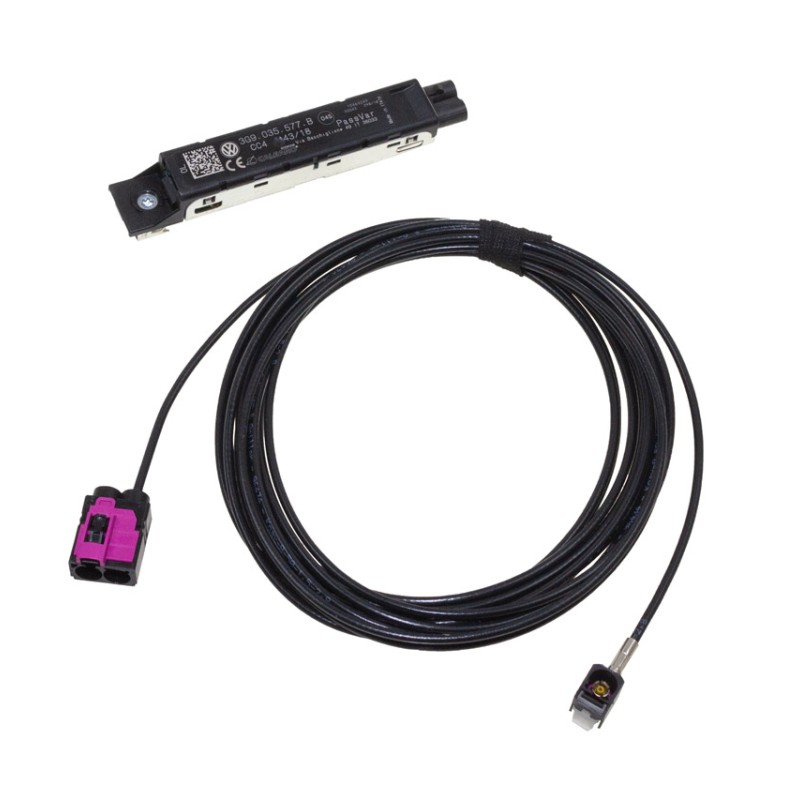 KUFATEC Nachrüstset DAB, DAB+ Antennenmodul für VW Passat B8