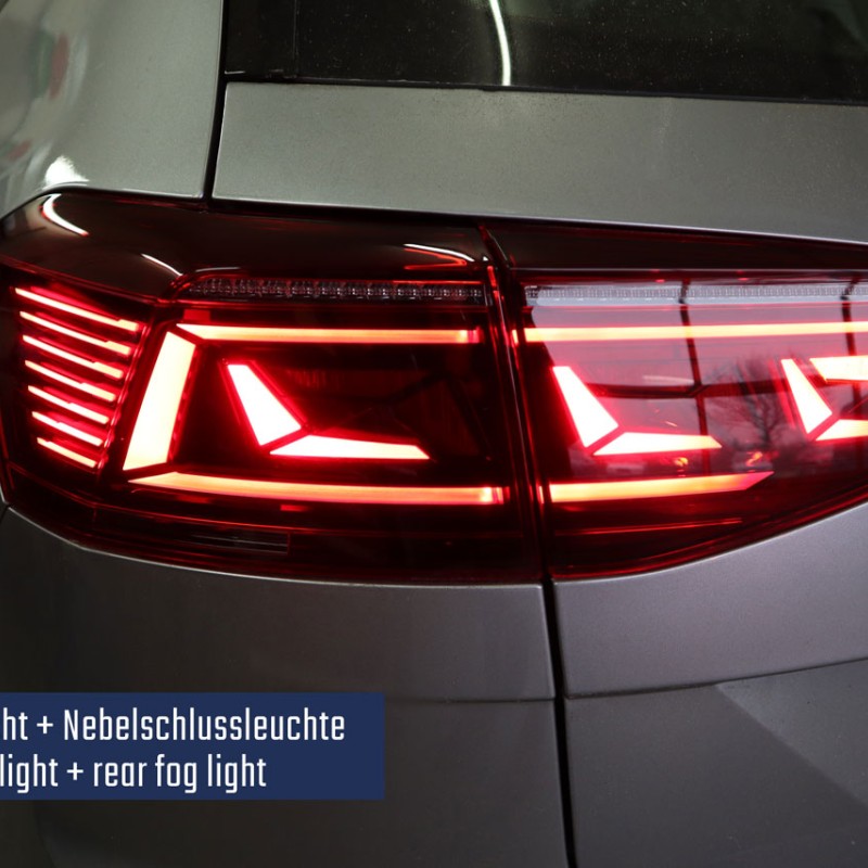 KUFATEC Komplettset Facelift LED-Heckleuchten für VW Passat B8