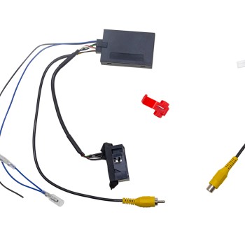 KUFATEC Adapter Set Rückfahrkamera Low für VW T6 SG mit Alpine Navigation