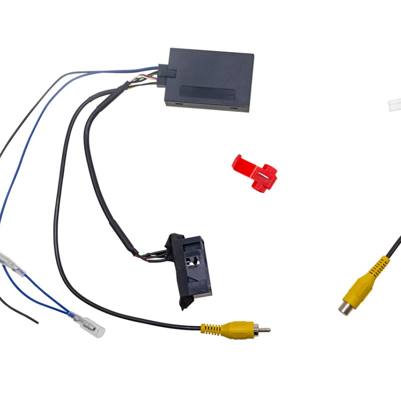 KUFATEC Adapter Set Rückfahrkamera Low für VW T6 SG mit Alpine Navigation
