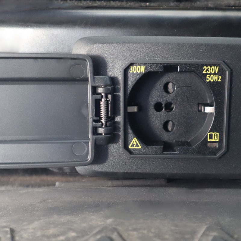 KUFATEC Komplettset 230 Volt Steckdose für VW ID-Buzz EB