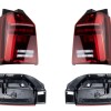 KUFATEC Komplettset abgedunkelte LED-Heckleuchten T6.1 für VW T6 SG