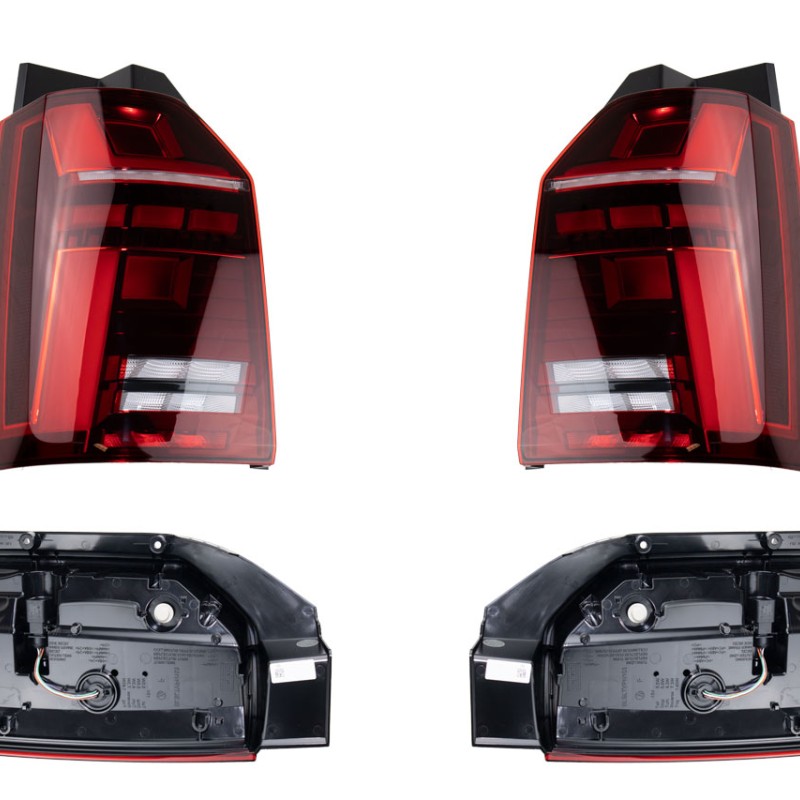KUFATEC Komplettset abgedunkelte LED-Heckleuchten T6.1 für VW T6 SG