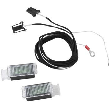 KUFATEC Nachrüstsatz LED-Fußraumbeleuchtung Front für VW, Seat, Skoda MQB