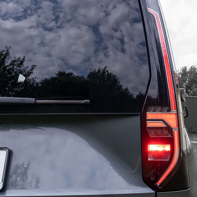 KUFATEC Komplettset LED-Heckleuchten für VW Caddy SB