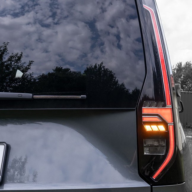 KUFATEC Komplettset LED-Heckleuchten für VW Caddy SB