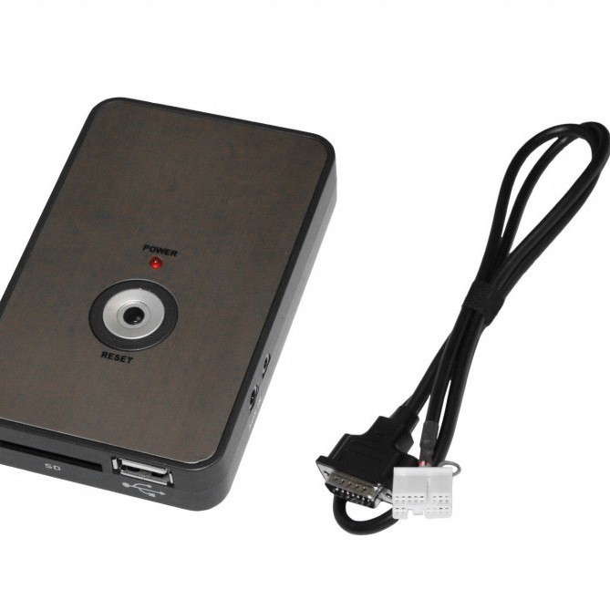 Digitales Music Interface USB SD AUX Honda Steckverbindung Weiß